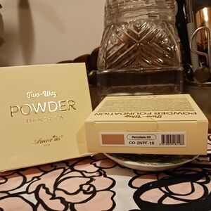 Amorus Two-Way Powder Foundation — Porcelain (09)